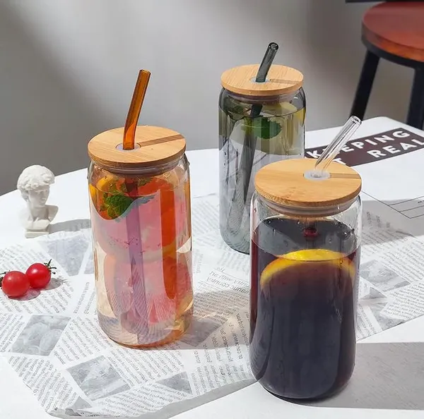 Vilon_Drinking_Glass_Can_Wooden_Lid_Sipper_Mason_Jar_For_Mojito_Ice_Tea_Juice_Travel_Mug_With_Straw_540ml_540_Round_Cola_Can_Bb_Lid_Sipper_With_Straw_2_Sipper