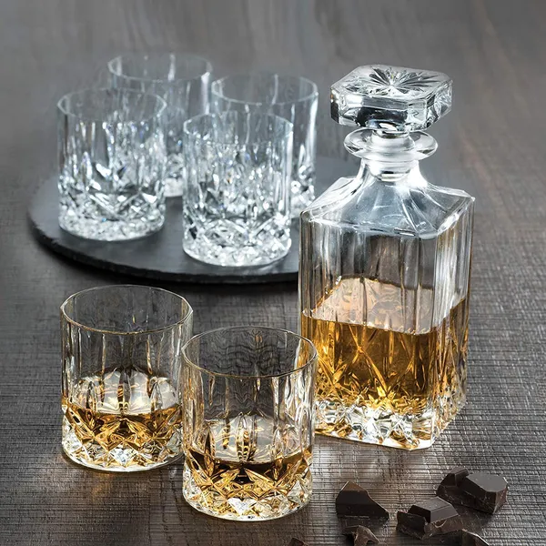 Crystal_Clear_Decanter_And_Glasses_Set_Stylish_1_Decanter_750ml_And_6_Glass_300ml_Set_Perfect_For_Whiskey_Scotch_Wine_Vodka_Tequila_Rum