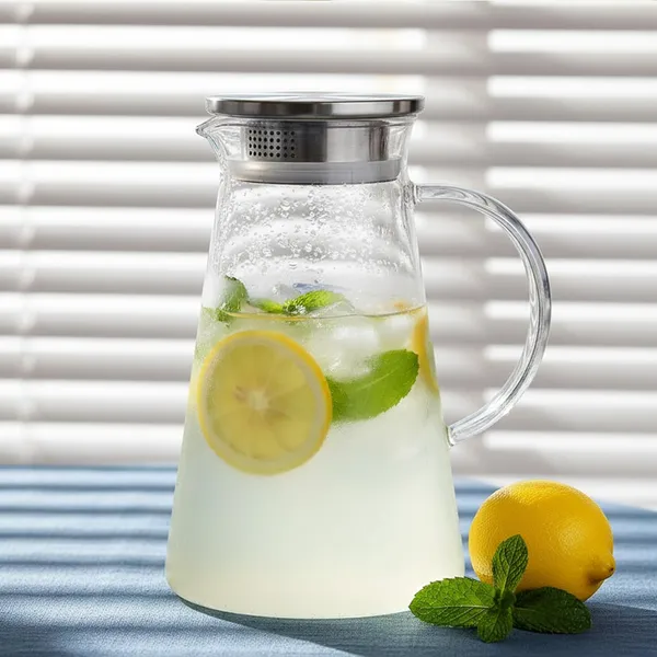 Premium_Glass_Water_Jug_1_8_Ltr_Transparent_Hot_Cold_Water_Pitcher_With_Lid_Water_Jug_Iced_Tea_Milk_And_Juice_Beverage_Carafe_Lemon_Jug_1_80_Liter_Vd_1_8_L_Boro