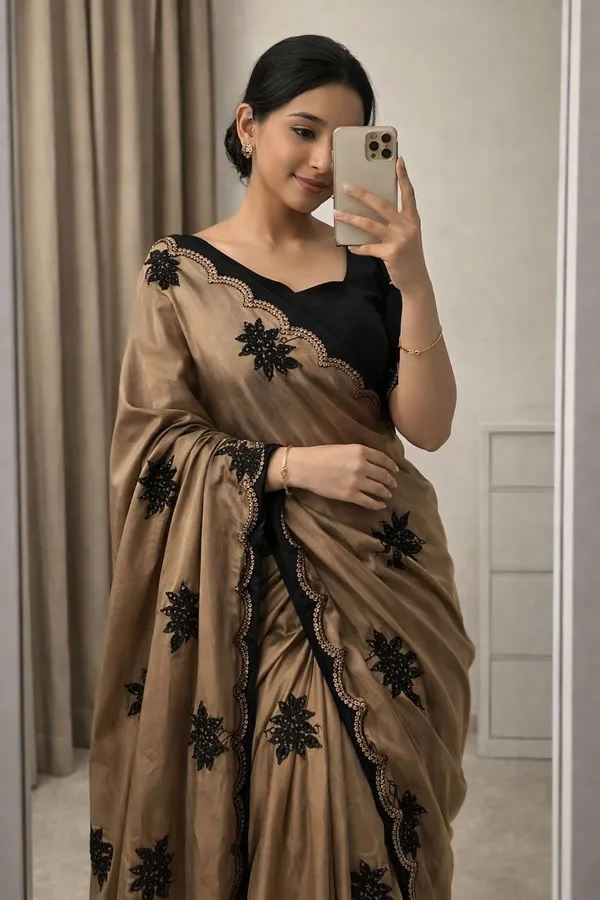 Designer_Rangoli_Silk_Multi_Sequence_Embroidered_Saree