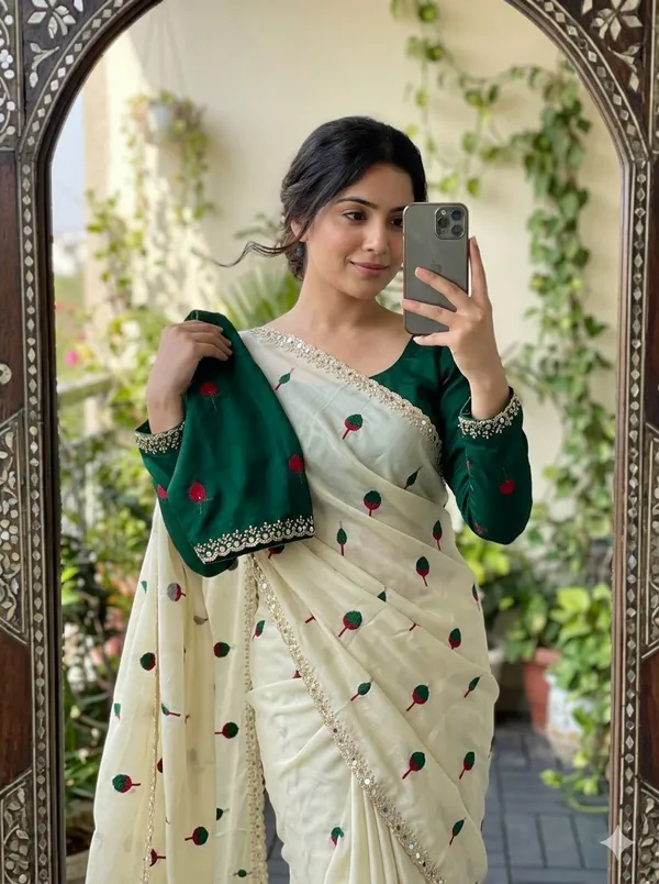 Soft_Rangoli_Silk_Embroidered_Mirror_Work_Saree_with_Cutwork_Border