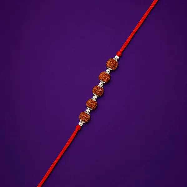 Panchmukhi_Kavach_–_5_Rudraksh_Beads_925_Sterling_Silver_Rakhi_for_Brother_|_Raksha_Bandhan_Gift_|_Temple_Tales
