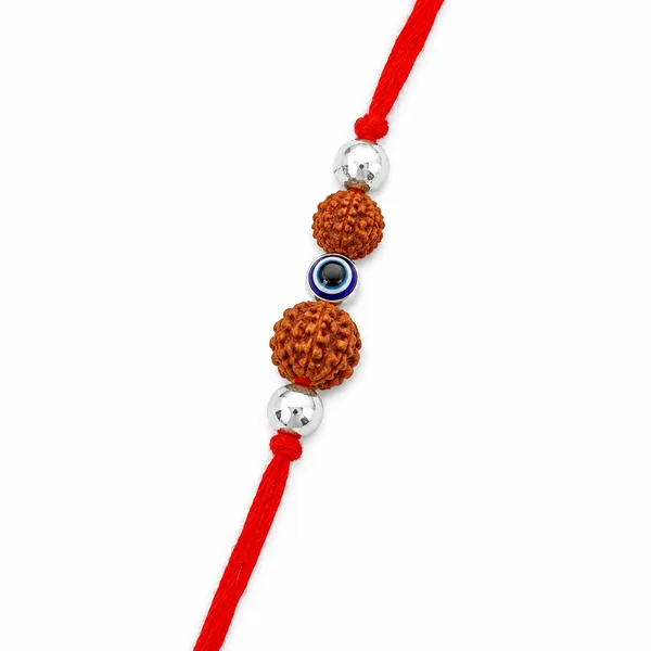 Temple_Tales_Nazar_Kavach_Silver_Rudraksha_Rakhi_for_Raksha_Bandhan