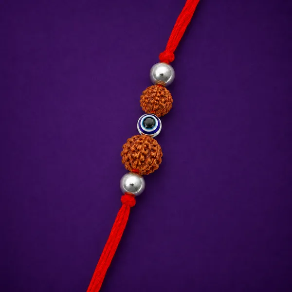 Temple_Tales_Nazar_Kavach_Silver_Rudraksha_Rakhi_for_Raksha_Bandhan
