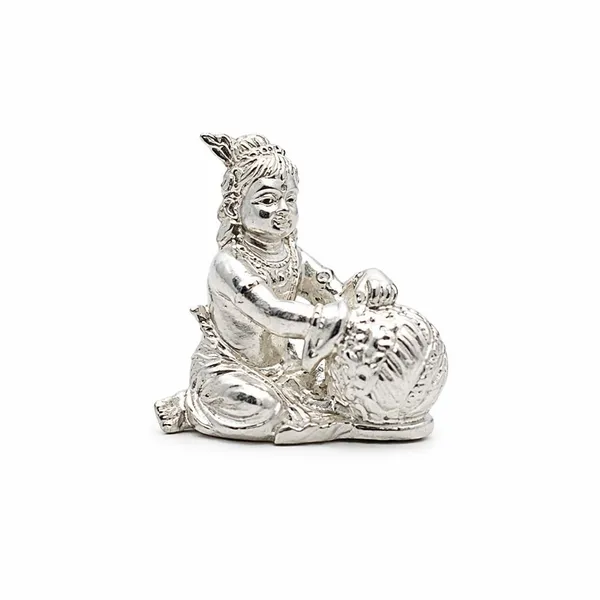 Temple_Tales_Pure_925_Sterling_Silver_Makhanchor_Krishna_Ji_Idol_9g_|_Divine_Butter_Thief_Krishna_Murti_for_Home_Temple_&_Baby_Shower_Gift