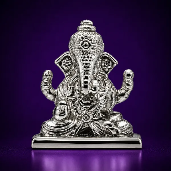Temple_Tales_Pure_925_Sterling_Silver_Sumukh_Ganesh_Ji_Idol_6g_|_Beautiful_Faced_Silver_Ganesh_Murti_for_Main_Door_Mandir_&_Festivities