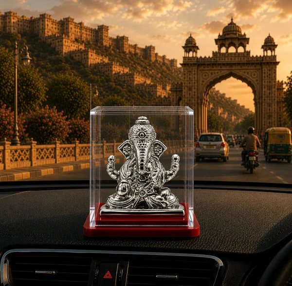 Temple_Tales_Pure_925_Sterling_Silver_Sumukh_Ganesh_Ji_Idol_6g_|_Beautiful_Faced_Silver_Ganesh_Murti_for_Main_Door_Mandir_&_Festivities