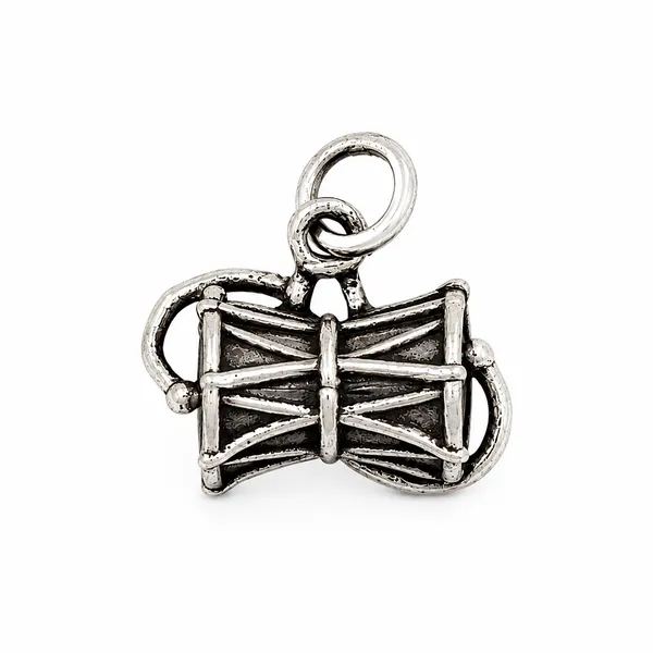 925_Sterling_Silver_Sacred_Damru_Pendant_|_Mahadev_Spiritual_Jewelry_|_Temple_Tales