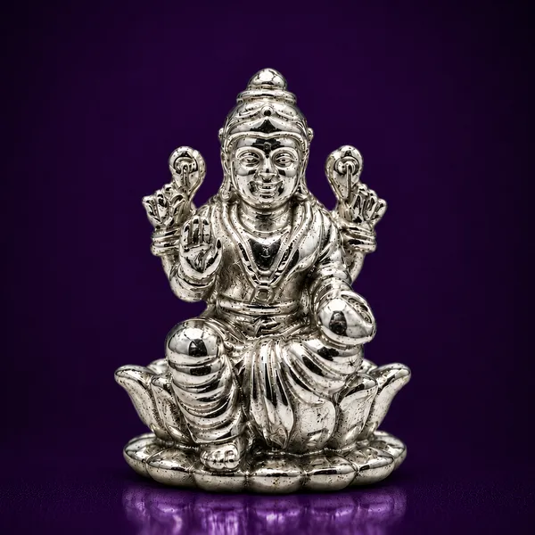 Temple_Tales_Pure_925_Sterling_Silver_Prabha_Lakshmi_Ji_Idol_3.5g_|_Radiant_Goddess_Laxmi_Murti_for_Daily_Mandir_Puja_&_Spiritual_Gift