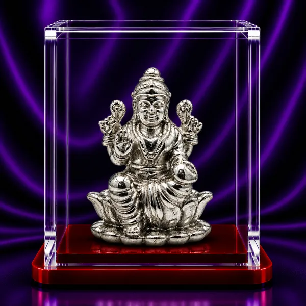 Temple_Tales_Pure_925_Sterling_Silver_Prabha_Lakshmi_Ji_Idol_3.5g_|_Radiant_Goddess_Laxmi_Murti_for_Daily_Mandir_Puja_&_Spiritual_Gift