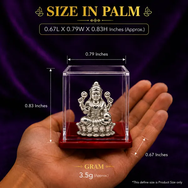Temple_Tales_Pure_925_Sterling_Silver_Prabha_Lakshmi_Ji_Idol_3.5g_|_Radiant_Goddess_Laxmi_Murti_for_Daily_Mandir_Puja_&_Spiritual_Gift