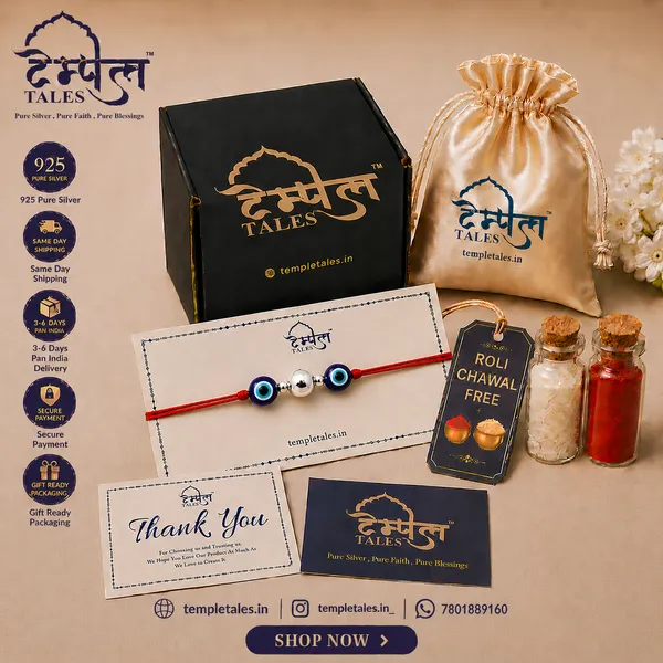 Temple_Tales_Raksha_Drishti_Silver_Rudraksha_Rakhi_for_Raksha_Bandhan