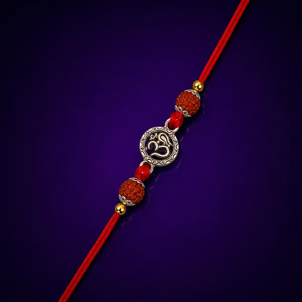 Temple_Tales_Om_Rudra_Silver_Rudraksha_Rakhi_for_Raksha_Bandhan