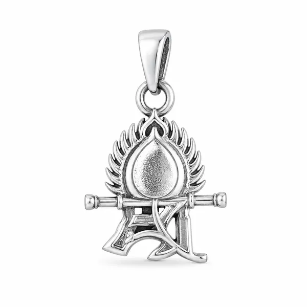 925_Sterling_Silver_Krishna_Hand_Flute_Pendant_|_Krishna_Religious_Jewelry_|_Spiritual_Gift_for_Men_&_Women_|_Temple_Tales