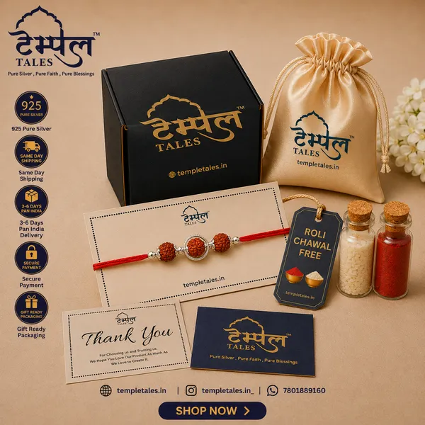 Temple_Tales_Rudraksha_Shakti_Silver_Rudraksha_Rakhi_for_Raksha_Bandhan