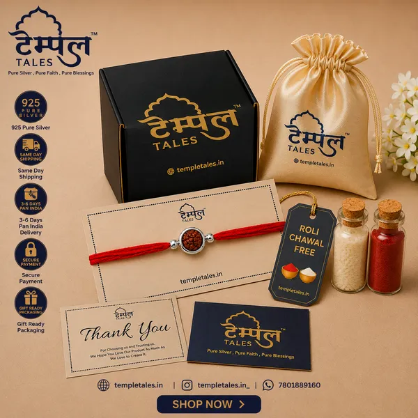 Temple_Tales_Rudra_Bindu_Silver_Rudraksha_Rakhi_for_Raksha_Bandhan