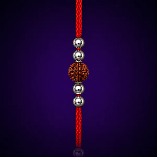 Temple_Tales_Panch_Tatva_Rudra_Silver_Rudraksha_Rakhi_for_Raksha_Bandhan