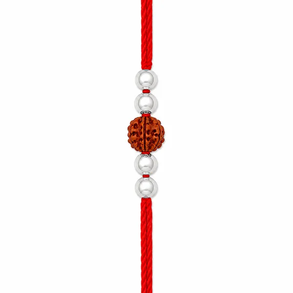 Temple_Tales_Panch_Tatva_Rudra_Silver_Rudraksha_Rakhi_for_Raksha_Bandhan