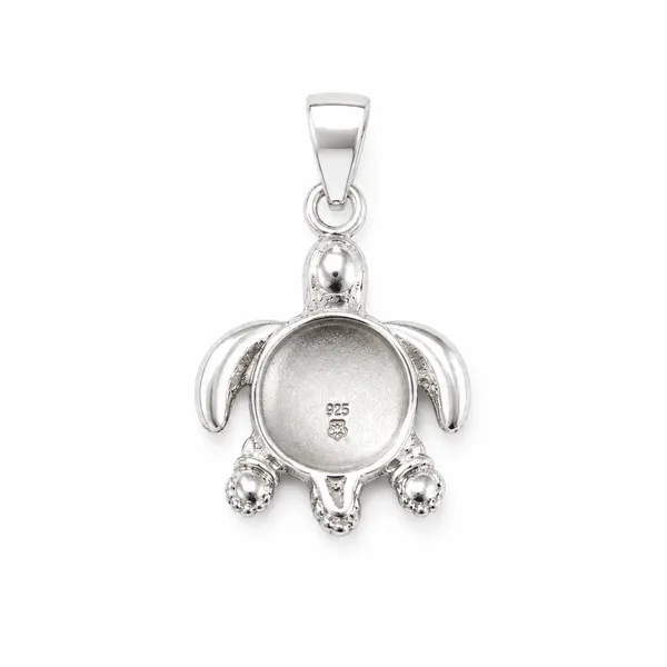 925_Sterling_Silver_Sacred_Tortoise_Pendant_|_Vastu_Religious_Jewelry_|_Spiritual_Gift_for_Men_&_Women_|_Temple_Tales
