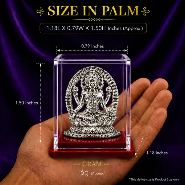 Temple_Tales_Pure_925_Sterling_Silver_Vibha_Lakshmi_Ji_Idol_6g_|_Elegant_Goddess_Lakshmi_Murti_for_Car_Dashboard_&_Home_Mandir