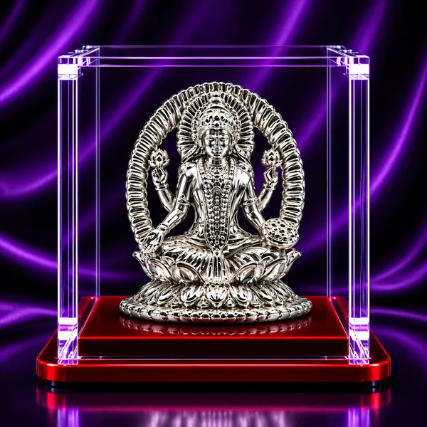Temple_Tales_Pure_925_Sterling_Silver_Vibha_Lakshmi_Ji_Idol_6g_|_Elegant_Goddess_Lakshmi_Murti_for_Car_Dashboard_&_Home_Mandir