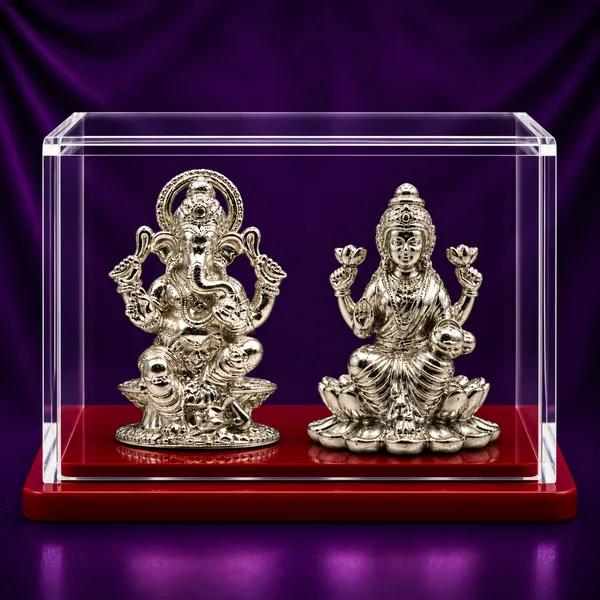 Temple_Tales_Pure_925_Sterling_Silver_Vinayak_Ganesh_Ji_&_Lakshmi_Ji_Idol_Set_18g_|_Lakshmi_Ganesh_Murti_for_Diwali_Pooja,_Dhanteras,_Wealth_&_Success_|_Premium_Diwali_Gift