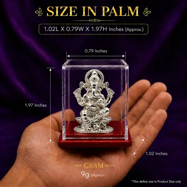 Temple_Tales_Pure_925_Sterling_Silver_Vinayak_Ganesh_Ji_Idol_9g_|_Sacred_Silver_Vinayaka_Idol_for_Housewarming_Puja_&_Family_Gifting