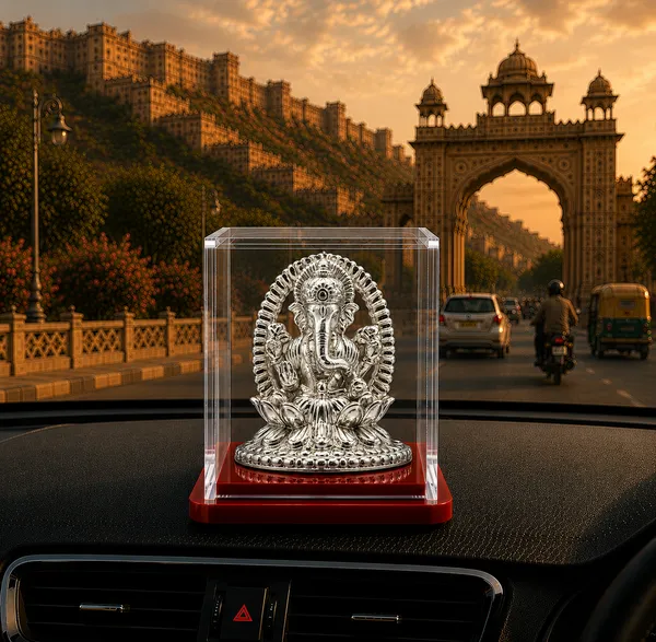 Temple_Tales_Pure_925_Sterling_Silver_Vighnaharta_Ganesh_Ji_Idol_6.5g_|_Obstacle_Remover_Ganpati_Murti_for_New_Office,_Home_Temple_&_Gift