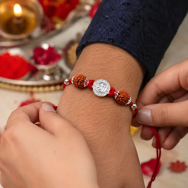 Temple_Tales_Shree_Rudra_Kavach_Silver_Rudraksha_Rakhi_for_Raksha_Bandhan