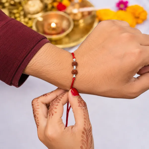 Shiv-Shakti_Kavach_–_2_Rudraksh_Beads_(Pack_of_3)_925_Sterling_Silver_Rakhi_for_Brother_|_Raksha_Bandhan_Gift_|_Temple_Tales