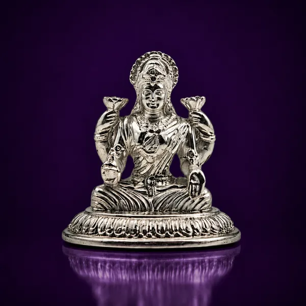Temple_Tales_Pure_925_Sterling_Silver_Satya_Lakshmi_Ji_Idol_3g_|_Goddess_of_Prosperity_Murti_for_Car_Dashboard_&_Home_Mandir