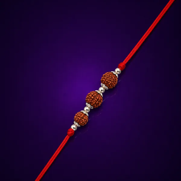 Trinetra_Kavach_–_3_Rudraksh_Beads_925_Sterling_Silver_Rakhi_for_Brother_|_Raksha_Bandhan_Gift_|_Temple_Tales