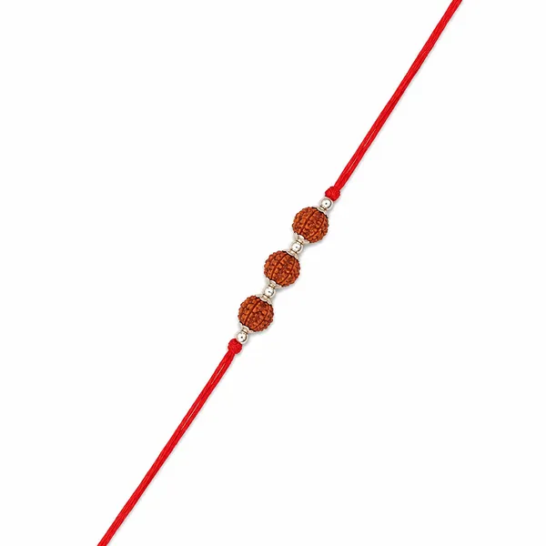 Trinetra_Kavach_–_3_Rudraksh_Beads_925_Sterling_Silver_Rakhi_for_Brother_|_Raksha_Bandhan_Gift_|_Temple_Tales