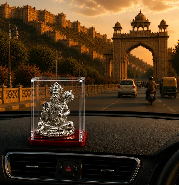 Temple_Tales_Pure_925_Sterling_Silver_Kesarinandan_Hanuman_Ji_Idol_14.5g_|_Pavanputra_Hanuman_Murti_for_Home_Temple,_Courage_&_Evil_Eye_Protection