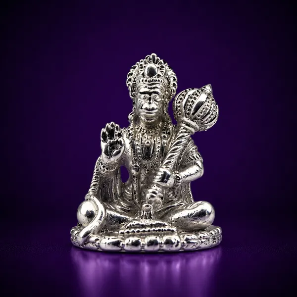 Temple_Tales_Pure_925_Sterling_Silver_Kesarinandan_Hanuman_Ji_Idol_14.5g_|_Pavanputra_Hanuman_Murti_for_Home_Temple,_Courage_&_Evil_Eye_Protection