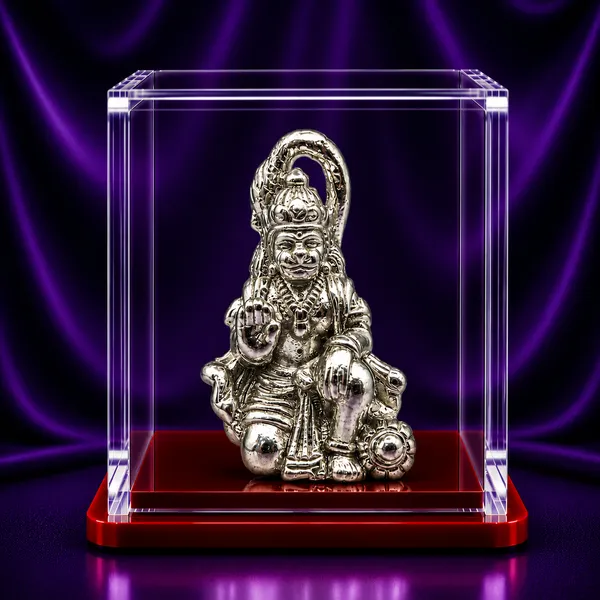 Temple_Tales_Pure_925_Sterling_Silver_Maruti_Hanuman_Ji_Idol_6.5g_|_Bajrangbali_Sankat_Mochan_Murti_for_Car_Dashboard_&_Protection