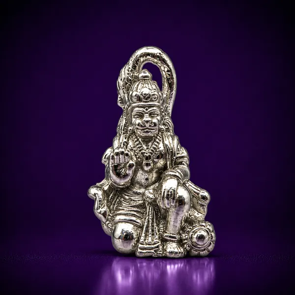 Temple_Tales_Pure_925_Sterling_Silver_Maruti_Hanuman_Ji_Idol_6.5g_|_Bajrangbali_Sankat_Mochan_Murti_for_Car_Dashboard_&_Protection