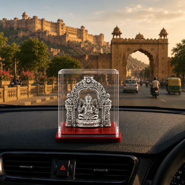 Temple_Tales_Pure_925_Sterling_Silver_Gajanand_Ganesh_Ji_Idol_10g_|_Traditional_Elephant_God_Murti_for_Home_Temple_&_Festive_Gifting