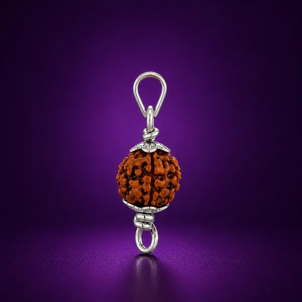 925_Sterling_Silver_Sacred_Rudraksh_Bead_|_Spiritual_Pendant_|_Temple_Tales
