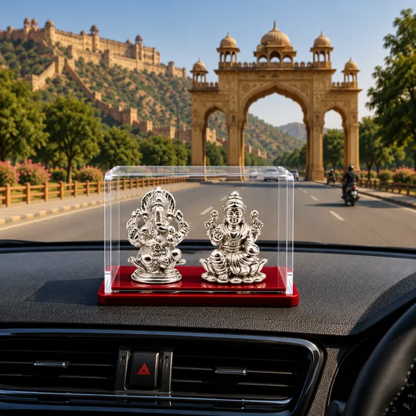 Temple_Tales_Pure_925_Sterling_Silver_Pramadha_Ganesh_Ji_&_Prabha_Lakshmi_Ji_Idol_Set_7.5g_|_Lakshmi_Ganesh_Murti_for_Diwali_Pooja,_Dhanteras_&_Prosperity_|_Diwali_Gift