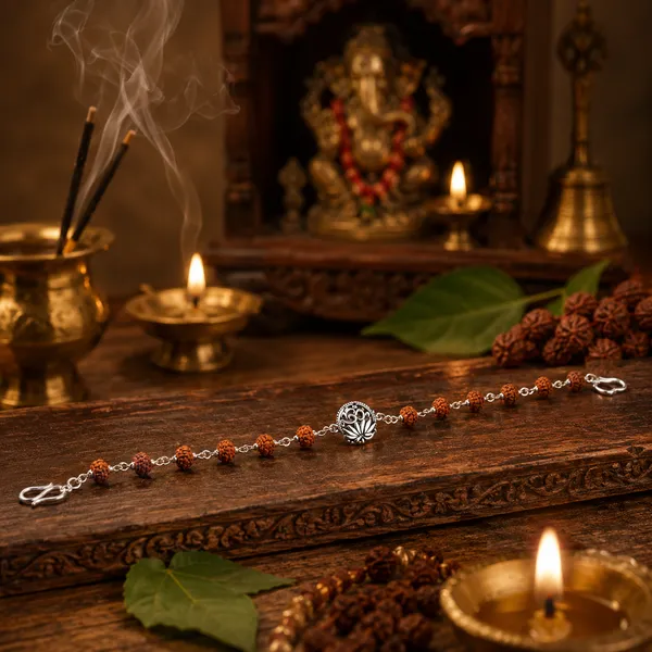 Gangadhar_Lotus_Rudraksh_Bracelet_for_Peace_&_Prosperity_|_Temple_Tales