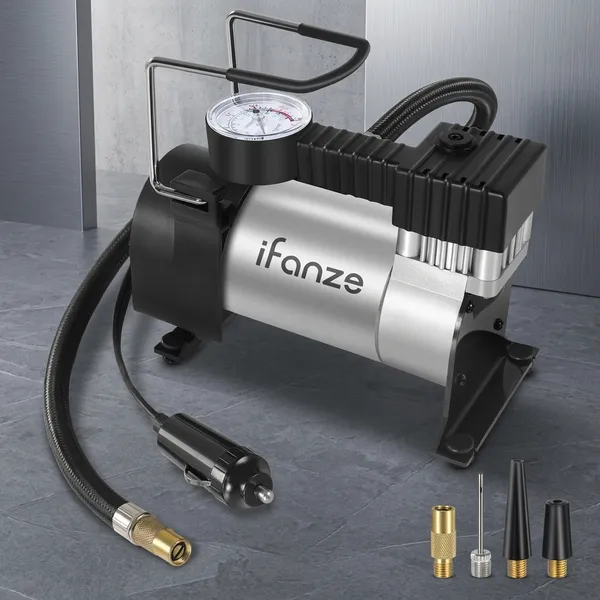 Metal_Steel_Portable_Tire_Air_Compressor