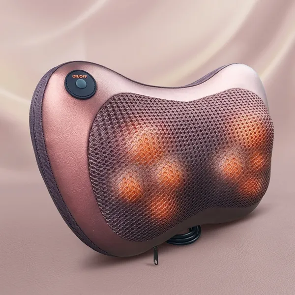 Pu_Leather_Foam_Electric_Neck_Back_Car_Pillow_Massager