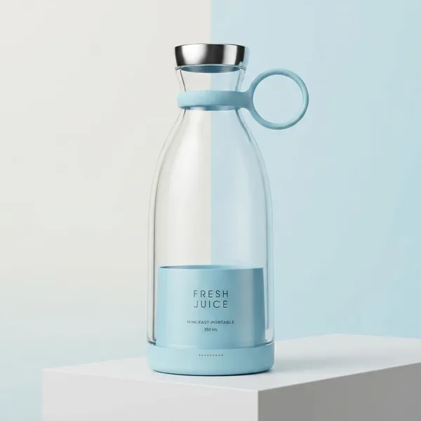Plastic_Stainless_Steel_Blade_Portable_Electric_Juicer