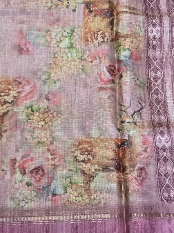 Baby_Pink_Kota_Floral_Print_Saree_For_Women