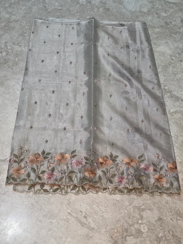 Ash_Grey_Tissue_Floral_Embroidered_Saree_For_Women