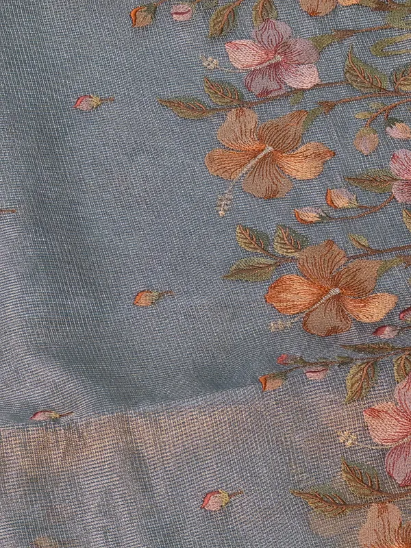 Light_Blue_Tissue_Floral_Embroidered_Saree_For_Women