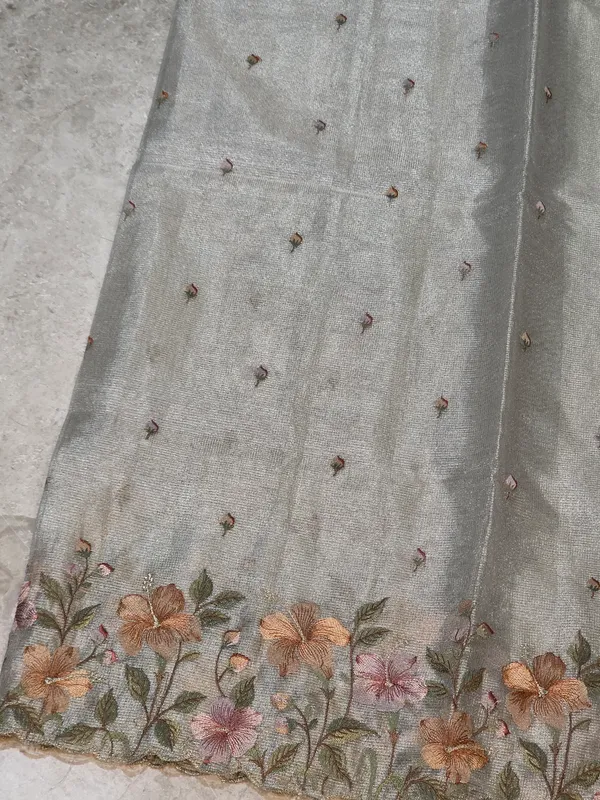 Ash_Grey_Tissue_Floral_Embroidered_Saree_For_Women