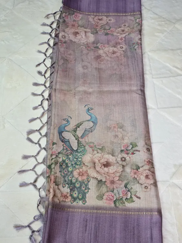 Purple_Kota_Floral_Peacock_Embroidered_Tassel_Saree_For_Women