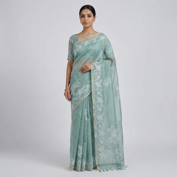 Pastel_Green_Tissue_Kora_Floral_Embroidered_Saree_For_Women